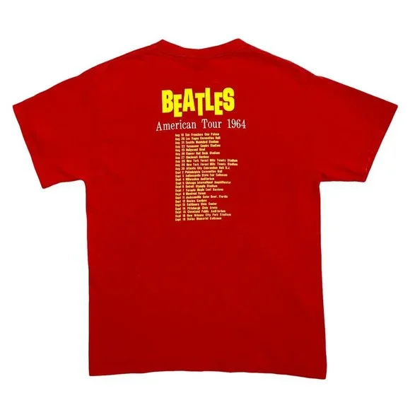 Retro Beatles 1964 American Tour T-shirt - Picture 2 of 4